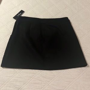 Lulu’s Black Suede Mini Skirt - XL